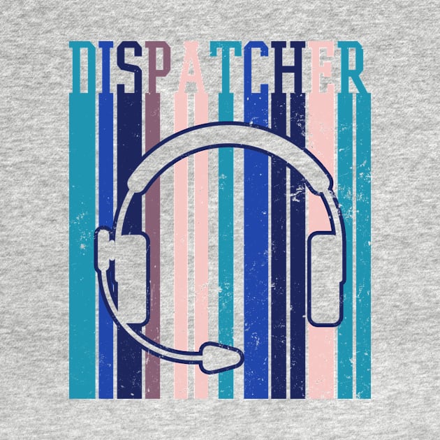 911 Dispatcher Shirt | Vintage Retro Gift by Gawkclothing